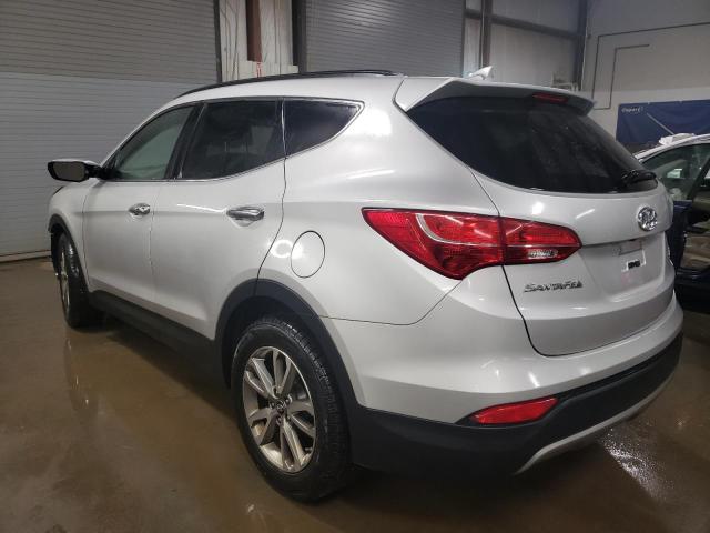 5XYZU3LA0EG200573 - 2014 HYUNDAI SANTA FE S SILVER photo 2