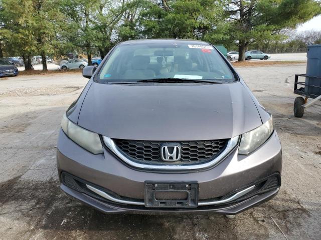 19XFB2F51DE066184 - 2013 HONDA CIVIC LX GRAY photo 5