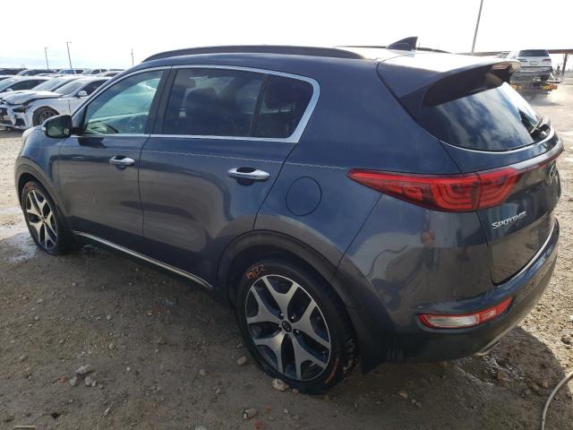 KNDPR3A61J7358757 - 2018 KIA SPORTAGE SX GRAY photo 2