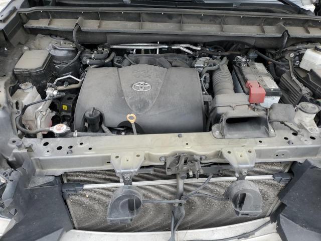 5TDHZRAH9MS089135 - 2021 TOYOTA HIGHLANDER XLE BLACK photo 11