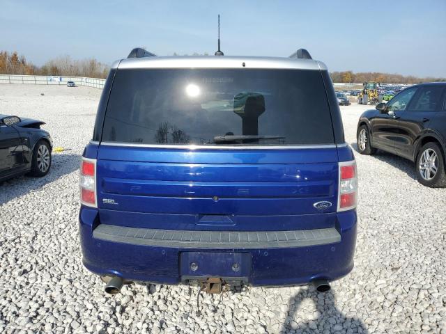 2FMGK5C88DBD16110 - 2013 FORD FLEX SEL BLUE photo 6