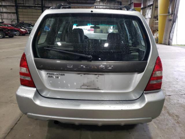 JF1SG65615H731152 - 2005 SUBARU FORESTER 2.5XS Серебристый фото 6