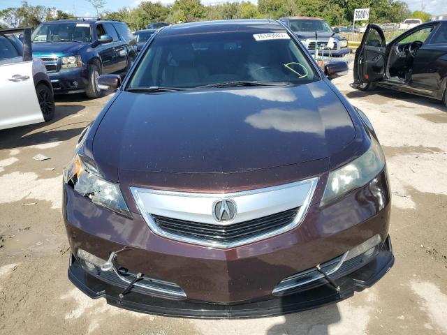 19UUA8F22CA008171 - 2012 ACURA TL PURPLE photo 5