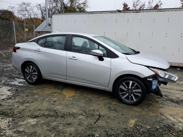 3N1CN8EV3ML808386 - 2021 NISSAN VERSA SV SILVER photo 4