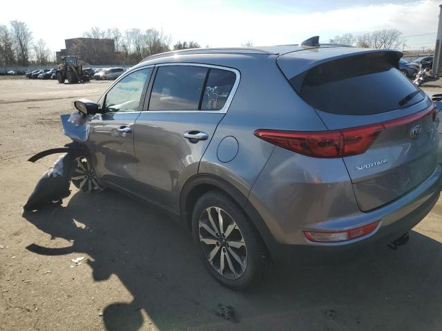 KNDPNCACXH7103732 - 2017 KIA SPORTAGE EX GRAY photo 2