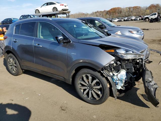 KNDPNCACXH7103732 - 2017 KIA SPORTAGE EX GRAY photo 4