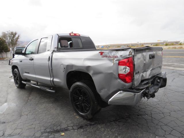 5TFUY5F19LX908515 - 2020 TOYOTA TUNDRA DOUBLE CAB SR/SR5 SILVER photo 4