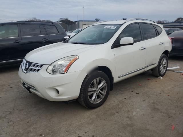 JN8AS5MT9CW252335 - 2012 NISSAN ROGUE S WHITE photo 1