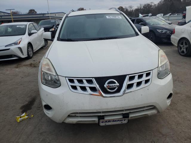 JN8AS5MT9CW252335 - 2012 NISSAN ROGUE S WHITE photo 5