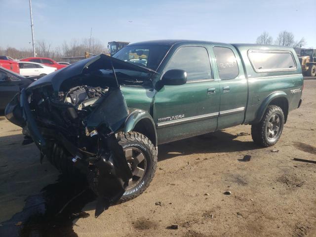 5TBBT48183S393499 - 2003 TOYOTA TUNDRA ACCESS CAB LIMITED GREEN photo 1