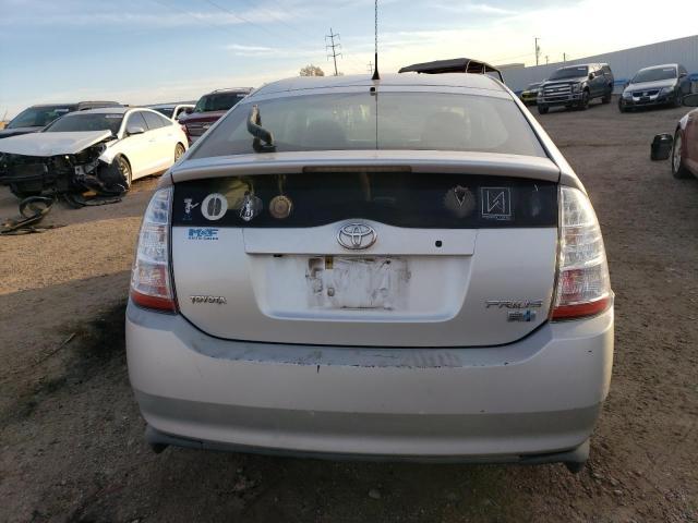 JTDKB20UX67512415 - 2006 TOYOTA PRIUS SILVER photo 6