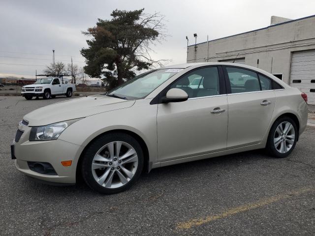 1G1PG5SB2D7177497 - 2013 CHEVROLET CRUZE LTZ TAN photo 1