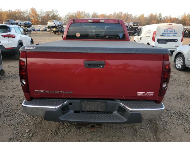 1GTDT146148111550 - 2004 GMC CANYON BURGUNDY photo 6