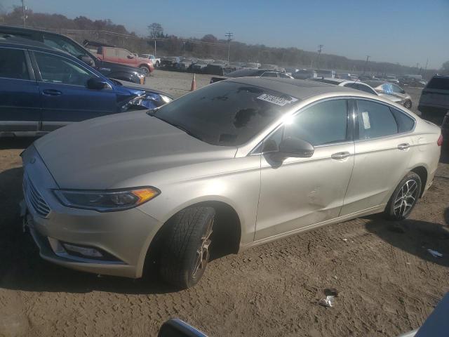 3FA6P0D97JR163301 - 2018 FORD FUSION TITANIUM/PLATINUM TAN photo 1