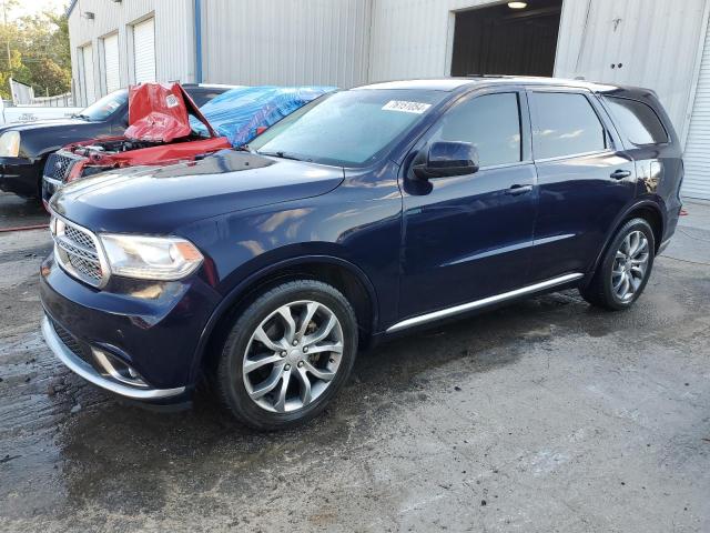 1C4RDHAG4JC279636 - 2018 DODGE DURANGO SXT BLUE photo 1