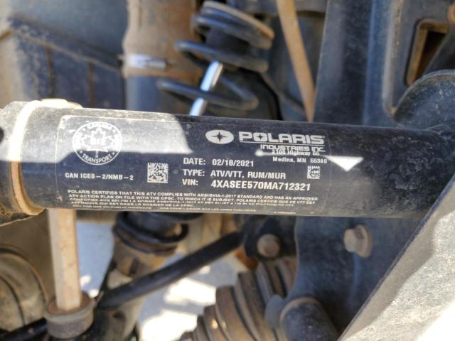 4XASEE570MA712321 - 2021 POLARIS SPORTSMAN 570 EPS 绿色 照片 10