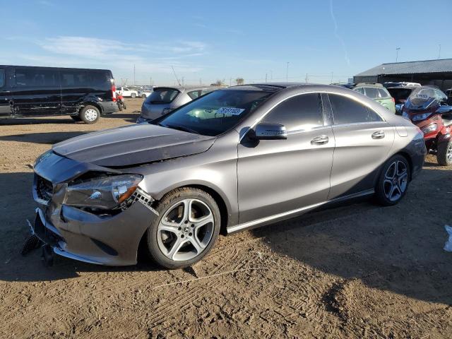 WDDSJ4GB4JN547917 - 2018 MERCEDES-BENZ CLA 250 4MATIC GRAY photo 1