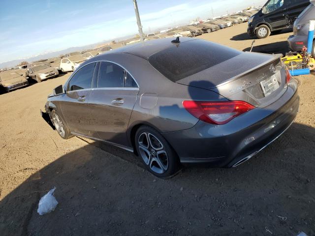 WDDSJ4GB4JN547917 - 2018 MERCEDES-BENZ CLA 250 4MATIC GRAY photo 2