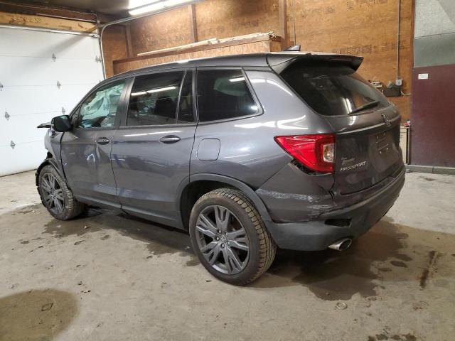 5FNYF8H59LB003095 - 2020 HONDA PASSPORT EXL გრაფიტი ფოტო 2