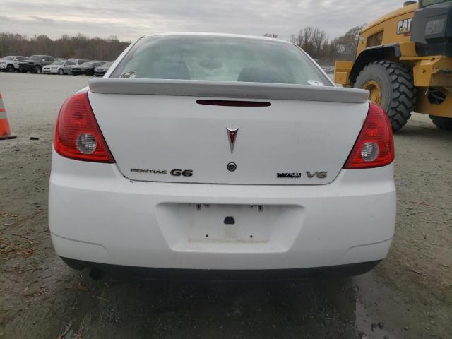 1G2ZJ57KX94245519 - 2009 PONTIAC G6 WHITE photo 6