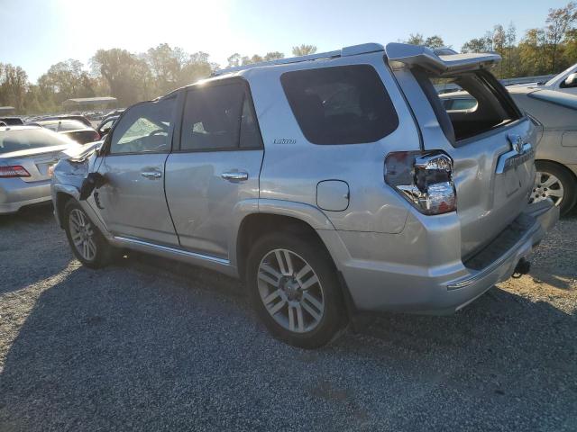 JTEBU5JR9B5073103 - 2011 TOYOTA 4RUNNER SR5 SILVER photo 2