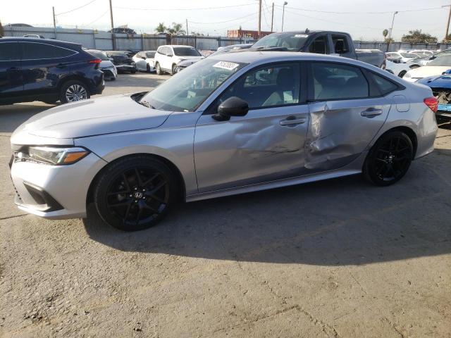 2HGFE2F5XNH519748 - 2022 HONDA CIVIC SPORT ვერცხლისფერი ფოტო 1