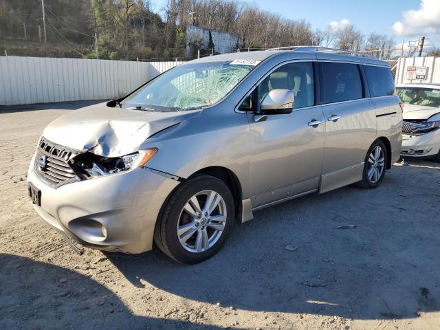 JN8AE2KP3B9012383 - 2011 NISSAN QUEST S SILVER photo 1