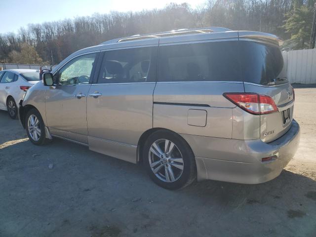 JN8AE2KP3B9012383 - 2011 NISSAN QUEST S SILVER photo 2