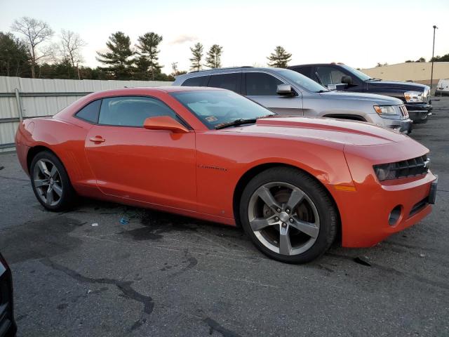 2G1FB1EV9A9225306 - 2010 CHEVROLET CAMARO LT ORANGE photo 4