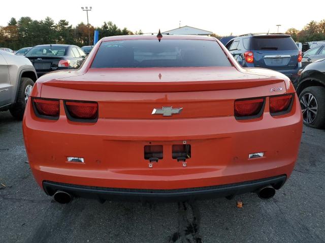 2G1FB1EV9A9225306 - 2010 CHEVROLET CAMARO LT ORANGE photo 6