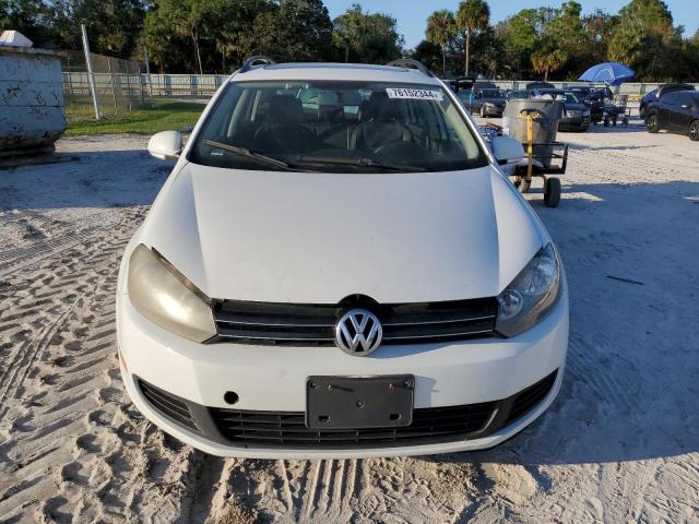 3VWPL7AJ4EM611060 - 2014 VOLKSWAGEN JETTA TDI WHITE photo 5