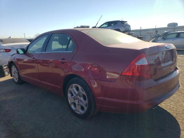 3FAHP0HG6AR206205 - 2010 FORD FUSION SE RED photo 2