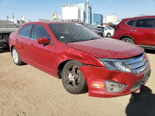 3FAHP0HG6AR206205 - 2010 FORD FUSION SE RED photo 4