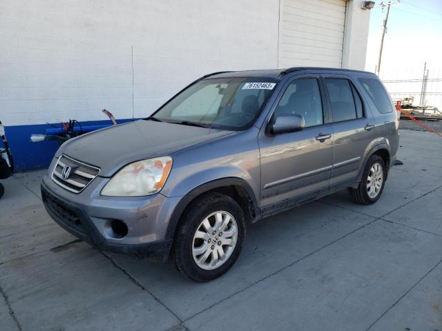 JHLRD789X6C003053 - 2006 HONDA CR-V SE SILVER photo 1