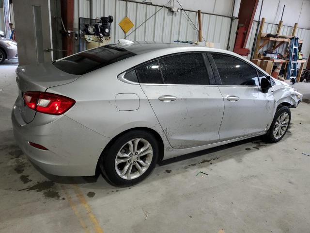 1G1BE5SM3K7144362 - 2019 CHEVROLET CRUZE LT SILVER photo 3