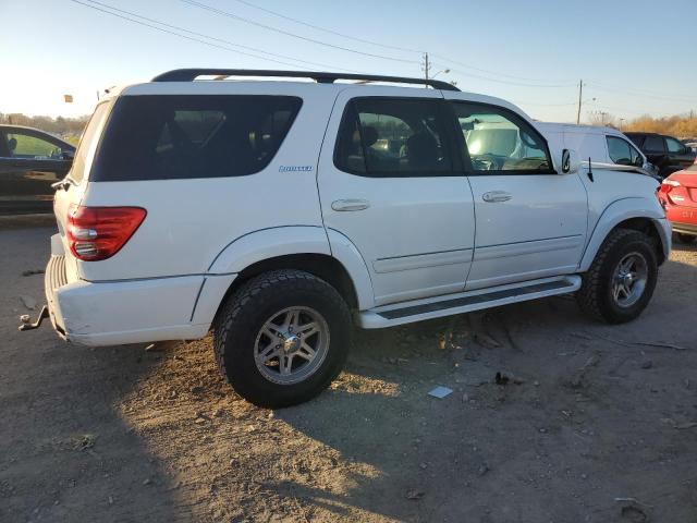 5TDZT38A02S130633 - 2002 TOYOTA SEQUOIA LIMITED WHITE photo 3