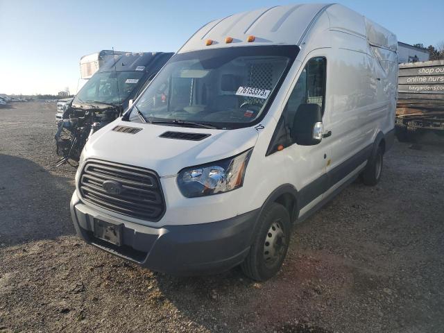 1FTRS4XV5JKA16260 - 2018 FORD TRANSIT T-350 HD WHITE photo 1