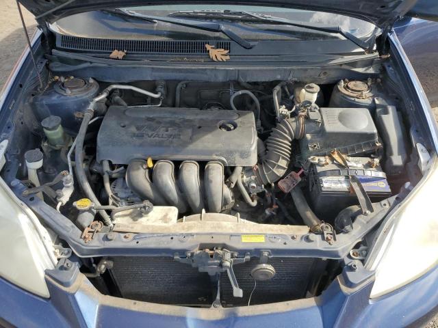 2T1KR32E78C709731 - 2008 TOYOTA COROLLA MA XR BLUE photo 11
