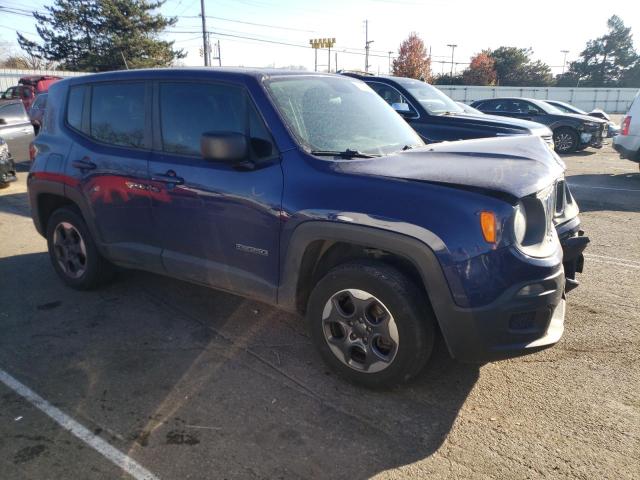 ZACCJBATXGPC55774 - 2016 JEEP RENEGADE SPORT BLUE photo 4