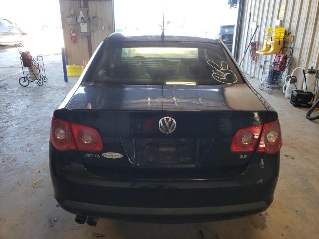 3VWEF71K67M082706 - 2007 VOLKSWAGEN JETTA WOLFSBURG 黑色 照片 6