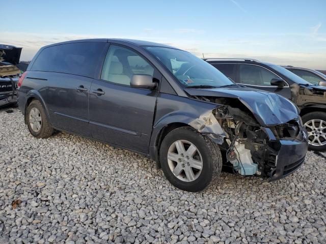 5N1BV28U34N312797 - 2004 NISSAN QUEST S GRAY photo 4