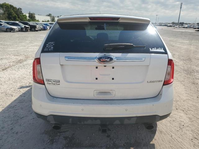 2FMDK3KC9BBA63535 - 2011 FORD EDGE LIMITED WHITE photo 6