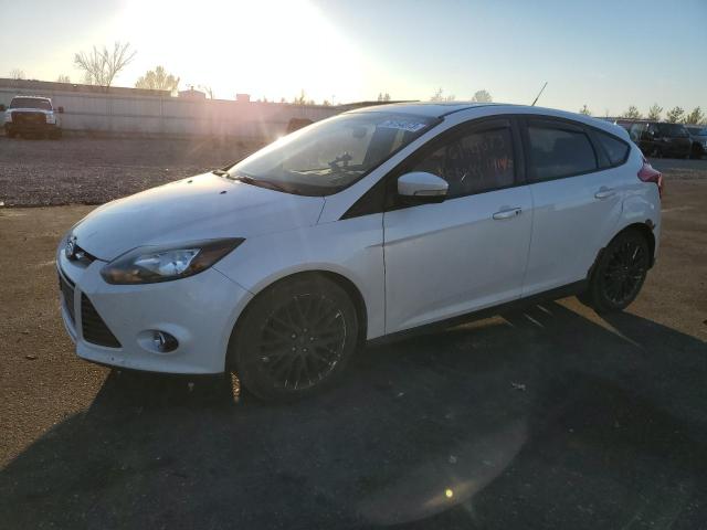 1FADP3N2XEL363099 - 2014 FORD FOCUS TITANIUM WHITE photo 1