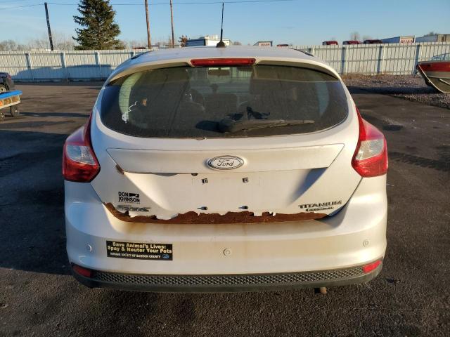 1FADP3N2XEL363099 - 2014 FORD FOCUS TITANIUM WHITE photo 6