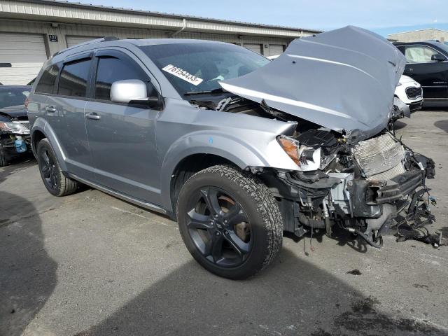 3C4PDDGG0JT388588 - 2018 DODGE JOURNEY CROSSROAD SILVER photo 4