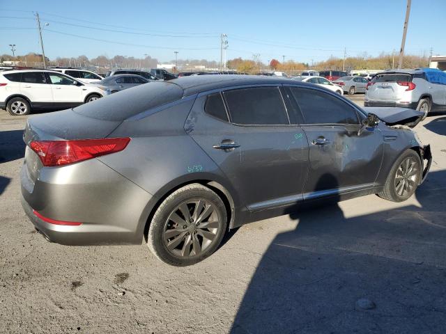 5XXGN4A76CG090034 - 2012 KIA OPTIMA EX GRAY photo 3