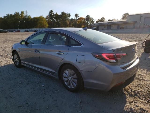 KMHE24L15GA015508 - 2016 HYUNDAI SONATA HYBRID SILVER photo 2