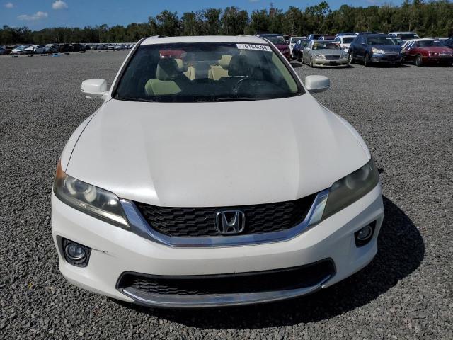 1HGCT1B85DA014264 - 2013 HONDA ACCORD EXL WHITE photo 5