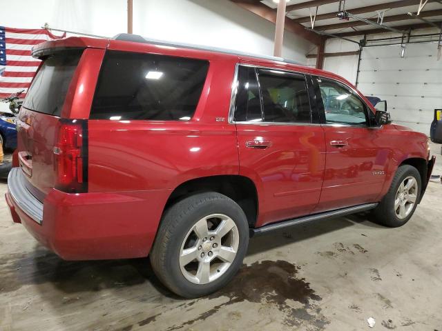 1GNSKCKC2FR692690 - 2015 CHEVROLET TAHOE K1500 LTZ RED photo 3