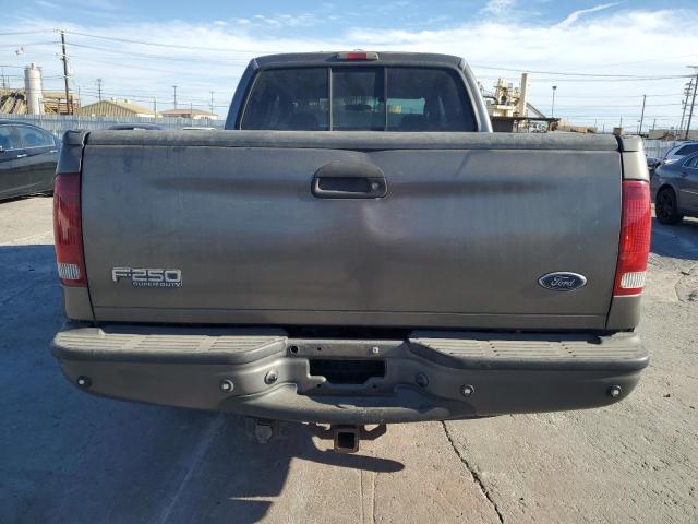 1FTNW20P53ED79078 - 2003 FORD F250 SUPER DUTY GRAY photo 6